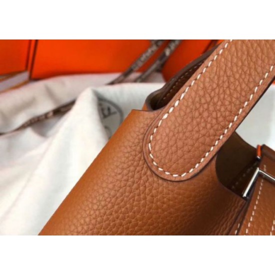Replica Hermes Picotin Lock 18 Bag Gold Clemence 