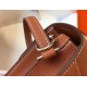 Fake Hermes Sac Roulis Mini Bag Gold Evercolor Calfskin Replica