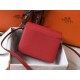 Replica Hermes Sac Roulis Mini Bag Red Evercolor Calfskin