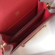 Replica Hermes Sac Roulis Mini Bag Red Evercolor Calfskin