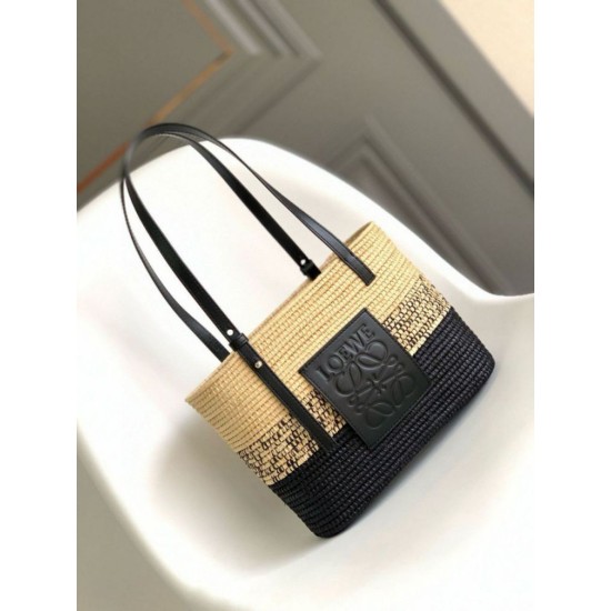 Replica Loewe x Paula's Ibiza Small Square Degrade Basket Bag Replica Loewe x Paula's Ibiza Small Square Degrade Basket Bag