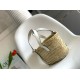 Fake Loewe Small Basket Bag Raffia and White Calfskin Replica Replica Loewe Small Basket Bag Raffia and White Calfskin