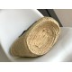 Replica Loewe Medium Basket Bag Raffia and Rosemary Calfskin