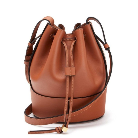 Replica Loewe Small Balloon Bucket Bag Camel Calfskin Replica Loewe Small Balloon Bucket Bag Camel Calfskin