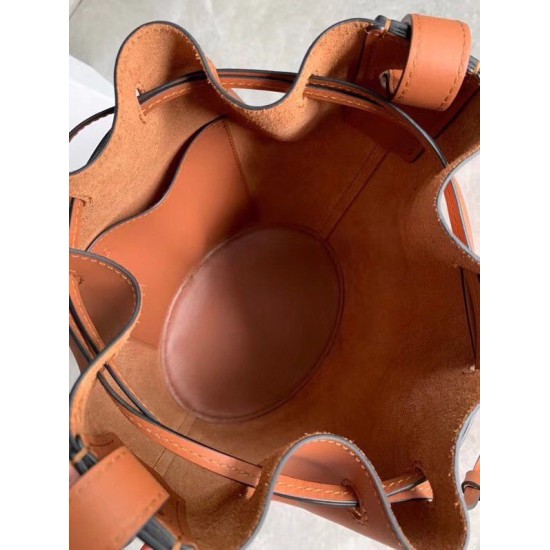 Replica Loewe Small Balloon Bucket Bag Camel Calfskin Replica Loewe Small Balloon Bucket Bag Camel Calfskin