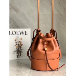 Replica Loewe Medium Balloon Bucket Bag Camel Calfskin Replica Loewe Medium Balloon Bucket Bag Camel Calfskin