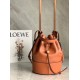 Replica Loewe Medium Balloon Bucket Bag Camel Calfskin