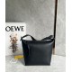 Replica Loewe Cubi Small Bag Black Calfskin and Jacquard