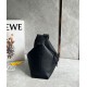 Replica Loewe Cubi Small Bag Black Calfskin and Jacquard