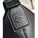 Replica Loewe Cubi Small Bag Black Calfskin and Jacquard