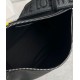 Replica Loewe Cubi Small Bag Black Calfskin and Jacquard