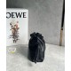 Replica Loewe Mini Flamenco Clutch Bag Black Nappa Calfskin