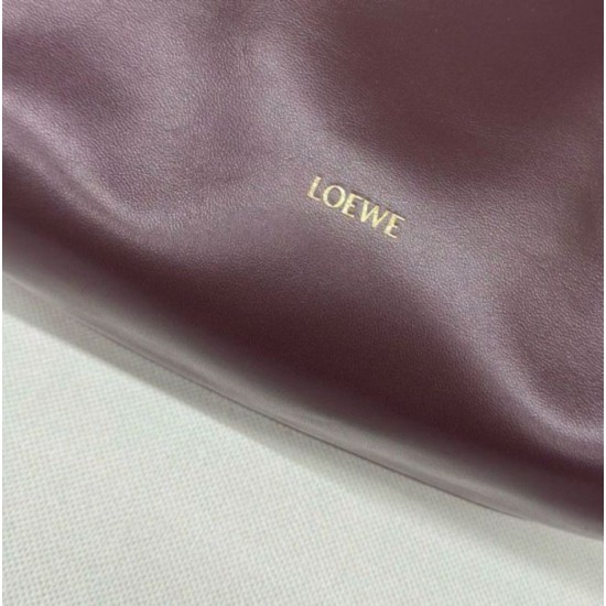 Fake Loewe Flamenco Purse Burgundy Nappa Lambskin Replica