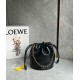 Replica Loewe Flamenco Purse Bucket Bag Black Nappa Lambskin