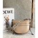 Fake Loewe Gate Small Bag Sand Calfskin and Jacquard Replica
