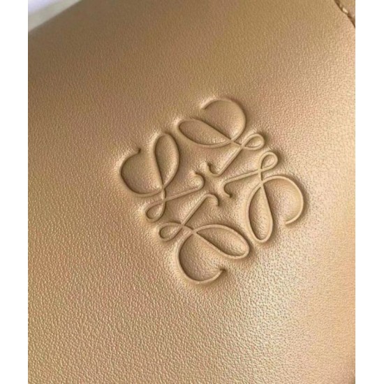 Fake Loewe Gate Small Bag Sand Calfskin and Jacquard Replica
