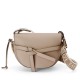 Fake Loewe Gate Small Bag Sand Calfskin and Jacquard Replica