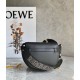 Fake Loewe Mini Gate Dual Bag Black Calfskin Replica