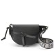 Fake Loewe Mini Gate Dual Bag Black Calfskin Replica