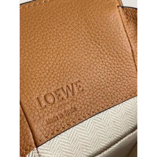 Replica Loewe Mini Hammock Drawstring Bag Brown 