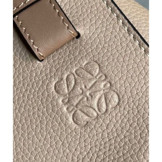 Replica Loewe Compact Hammock Bag Sand Grained Calfskin