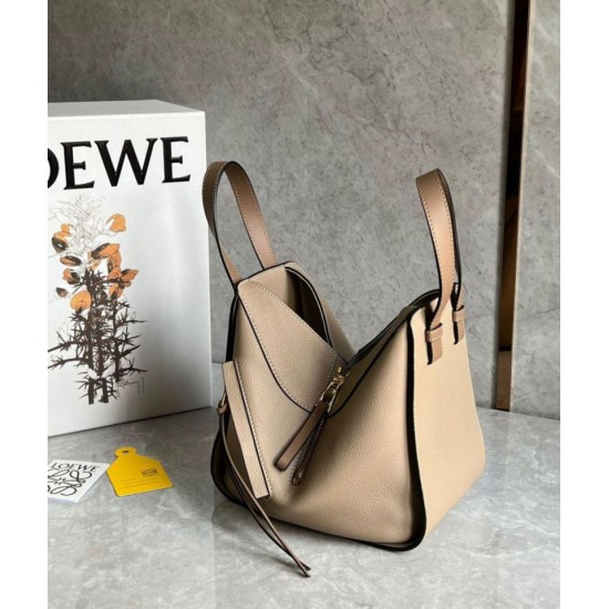 Replica Loewe Compact Hammock Bag Sand Grained Calfskin