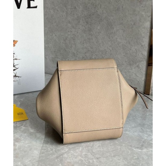 Replica Loewe Compact Hammock Bag Sand Grained Calfskin
