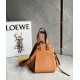 Fake Loewe Compact Hammock Bag Light Caramel Grained Calfskin Replica