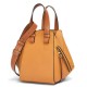 Fake Loewe Compact Hammock Bag Light Caramel Grained Calfskin Replica