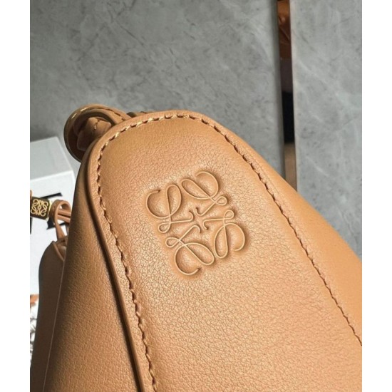 Replica Loewe Mini Hammock Hobo Bag Light Brown Calfskin Replica Loewe Mini Hammock Hobo Bag Light Brown Calfskin