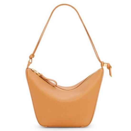 Replica Loewe Mini Hammock Hobo Bag Light Brown Calfskin Replica Loewe Mini Hammock Hobo Bag Light Brown Calfskin