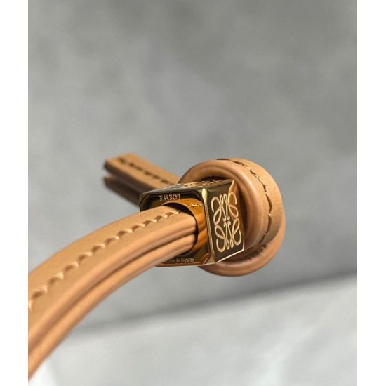 Replica Loewe Mini Hammock Hobo Bag Light Brown Calfskin Replica Loewe Mini Hammock Hobo Bag Light Brown Calfskin