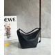 Replica Loewe Mini Hammock Hobo Bag Black Calfskin Replica Loewe Mini Hammock Hobo Bag Black Calfskin
