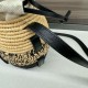 Replica Loewe x Paula’s Ibiza Raffia Beehive Degrade Basket Bag