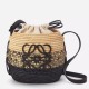 Replica Loewe x Paula’s Ibiza Raffia Beehive Degrade Basket Bag