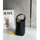 Replica Loewe Mini Pebble Bucket Bag Black Calfskin Replica Loewe Mini Pebble Bucket Bag Black Calfskin