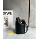 Replica Loewe Mini Pebble Bucket Bag Black Calfskin Replica Loewe Mini Pebble Bucket Bag Black Calfskin