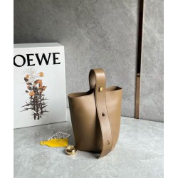 Replica Loewe Mini Pebble Bucket Bag Oak Calfskin Fake Loewe Mini Pebble Bucket Bag Oak Calfskin Replica