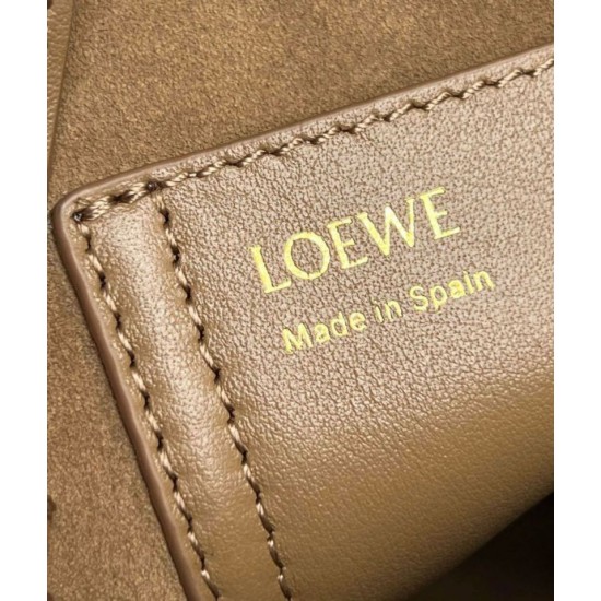 Fake Loewe Mini Pebble Bucket Bag Oak Calfskin Replica