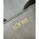 Replica Loewe Medium Puzzle Fold Tote Bag Dark Green Calfskin