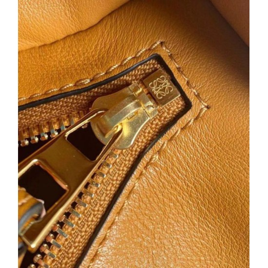 Replica Loewe Puzzle Hobo Bag Brown Nappa Calfskin