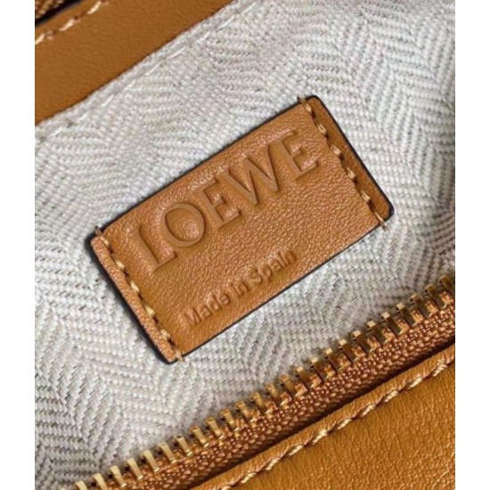 Replica Loewe Puzzle Hobo Bag Brown Nappa Calfskin