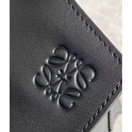 Replica Loewe Puzzle Hobo Bag Black Nappa Calfskin