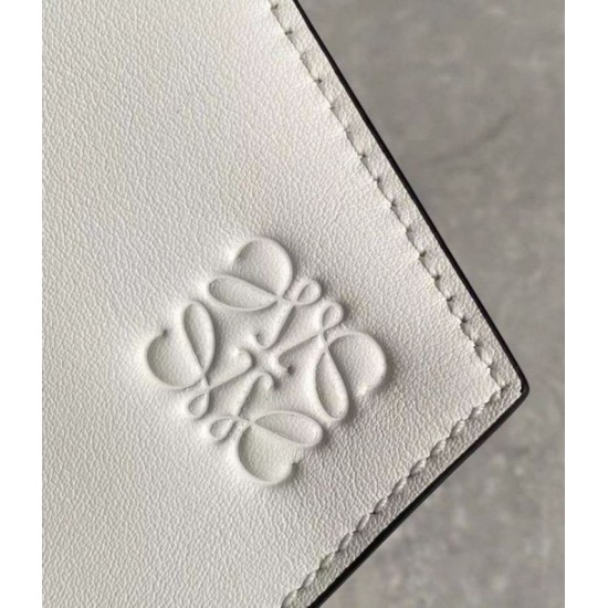 Fake Loewe Puzzle Hobo Bag White Nappa Calfskin Replica