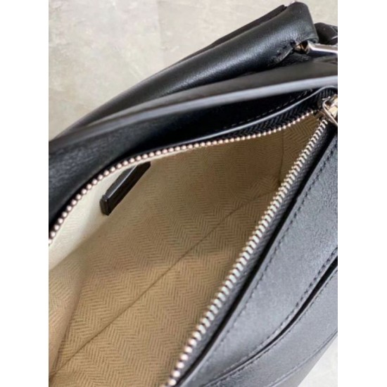 Replica Loewe Mini Puzzle Bag Black Calfskin Replica Loewe Mini Puzzle Bag Black Calfskin