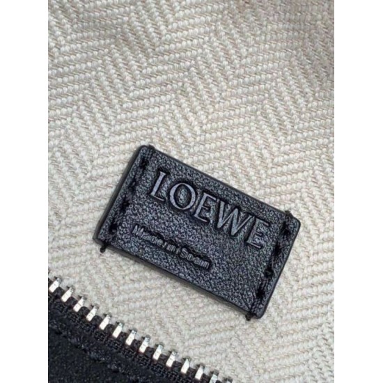Replica Loewe Mini Puzzle Bag Black Calfskin Replica Loewe Mini Puzzle Bag Black Calfskin