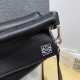 Replica Loewe Small Puzzle Bag Black Calfskin 