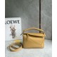 Replica Loewe Puzzle Small Bag Sahara Calfskin with Woven Handle