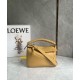 Replica Loewe Puzzle Small Bag Sahara Calfskin with Woven Handle