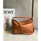 Replica Loewe Puzzle Medium Bag Brown Classic Calfskin